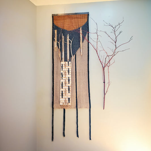 boho wall piece, wall art, commission artwork, wall installation, wall art for sale