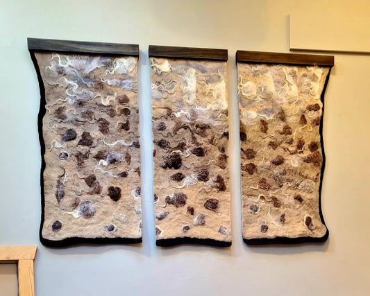 The Aquatic World | SOLD| Commission Art in Door County | Handmade Boho Decor in Door County