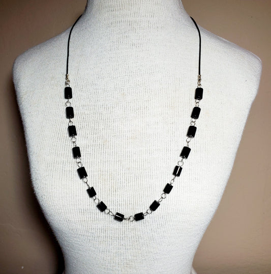 Olive Jade & Sterling Silver Necklace | Door County Jewelry by Wendy Carpenter