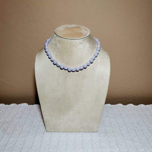 lilac jadeite, fancy necklace for sale, gift ideas for sale, original stone necklace, jewelry for females, lilac jadeite necklace, collar for sale
