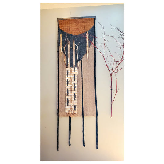 Tree Tapestry Wall Hanging | 3' W x 10' L | SOLD, Commissions Available
