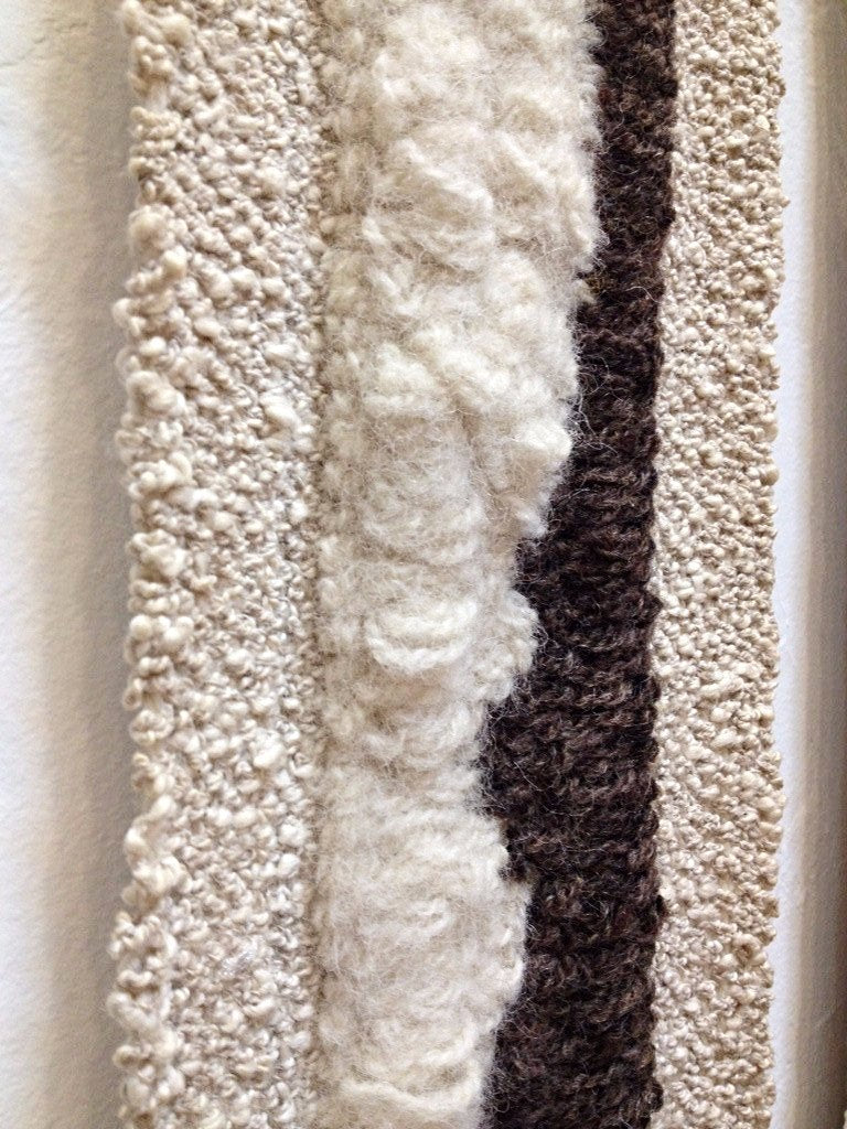 Winter Trees Tapestry Hanging | 4.5' L x 4' W (4 panels) | Sold | Boho Decor in Door County | Art Galleries in Door County