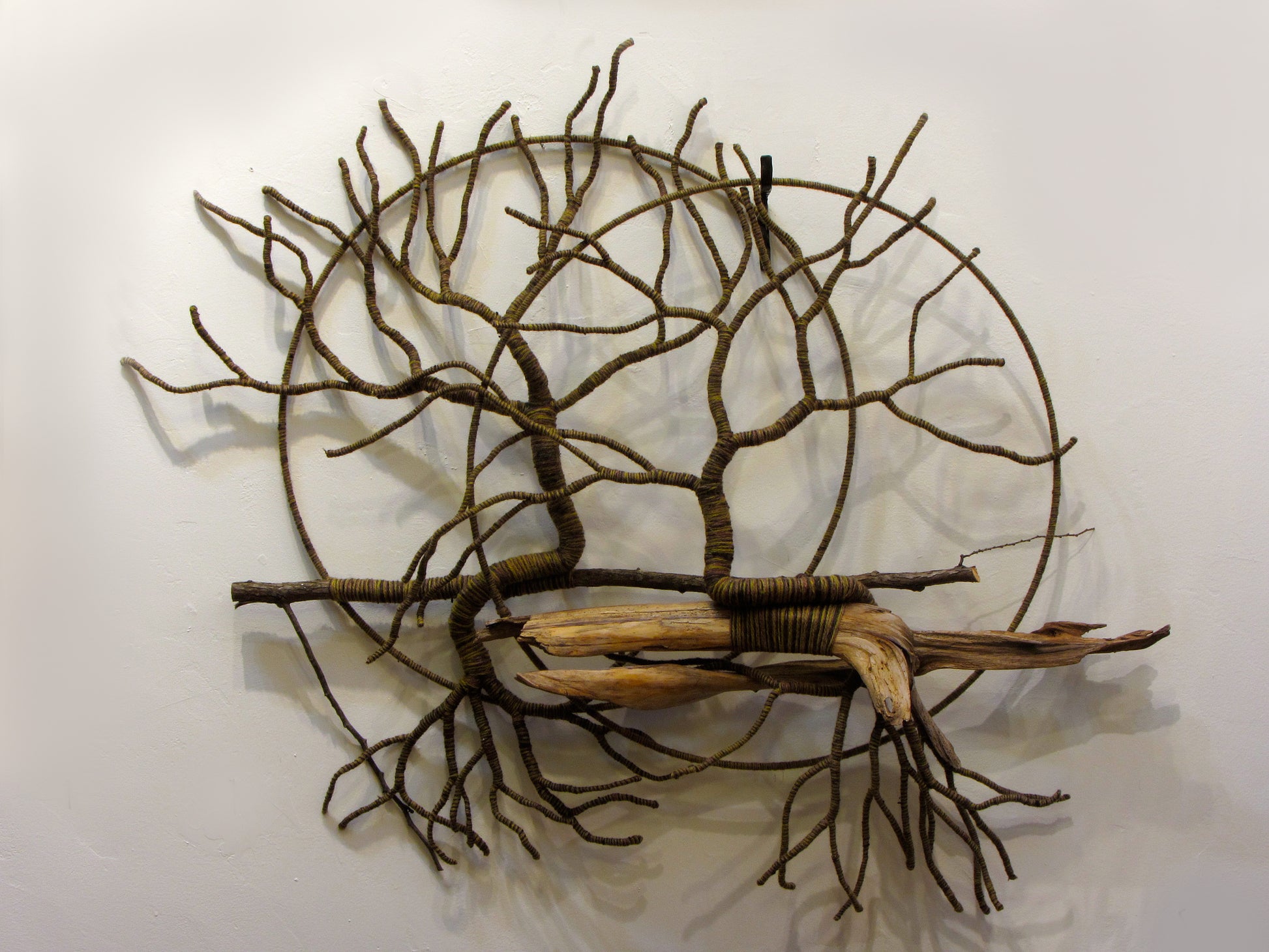 Tree sculpture, tree of life sculpture, tree of life fiber art, Wendy Carpenter art, Boho chic fresh ideas