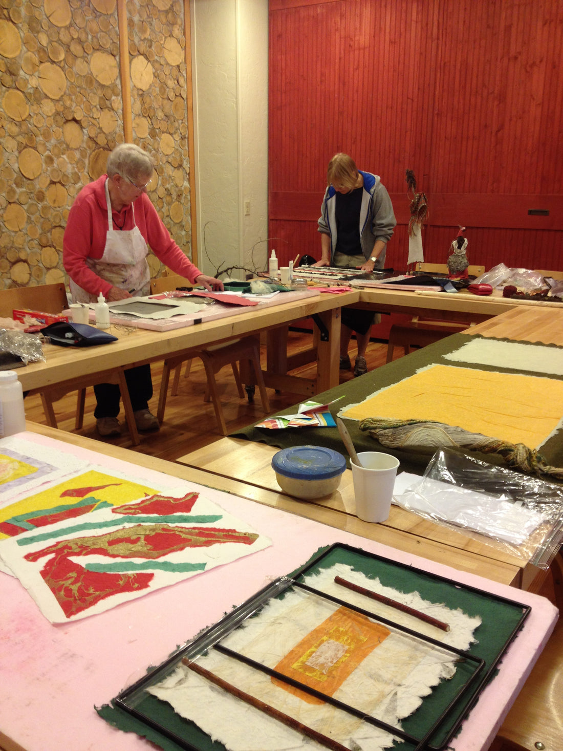 "Weaving in a paper maker's world" at the clearing folk art school, June 18-24, 2017