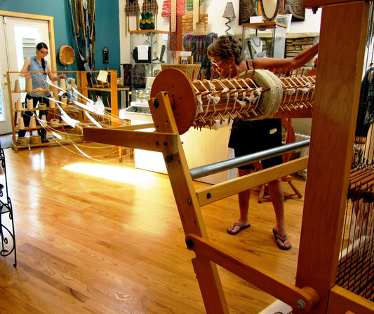 Interfibers Studio Gallery walk through with owner/artist Wendy Carpenter and Door County Social Shop.