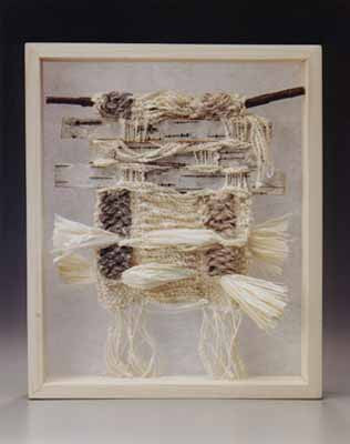 "Weaving in a paper makers world" at the clearing folk art school.