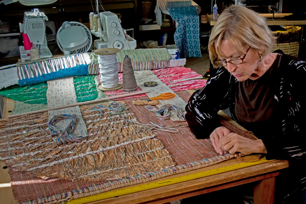 Load video: Artist in Door County, Wendy Carpenter interviewed by Andrew Pigeon