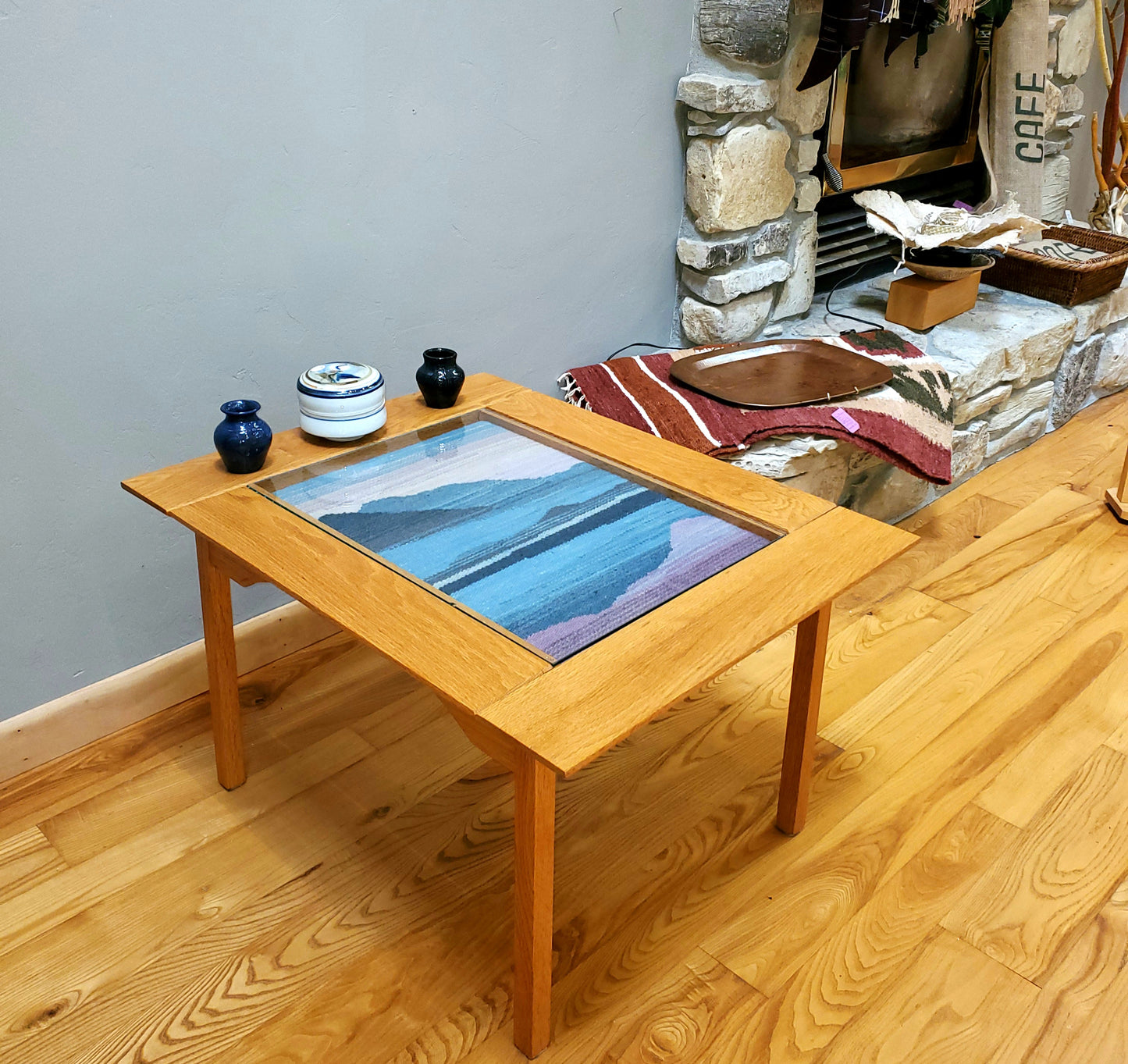 Artistic furniture, boho table