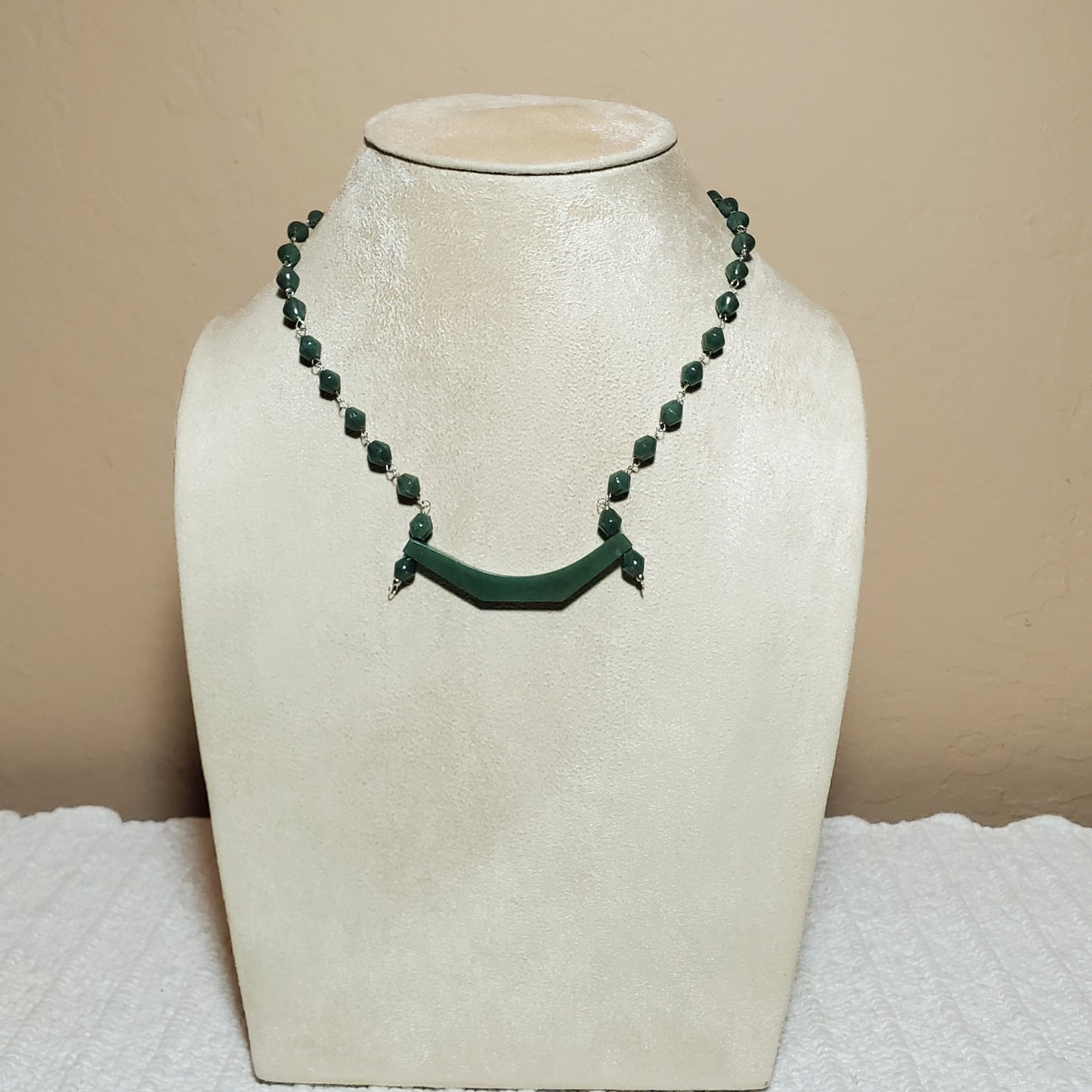 Teal Jade Necklace Designs  | Handcrafted Jewelry in Door County