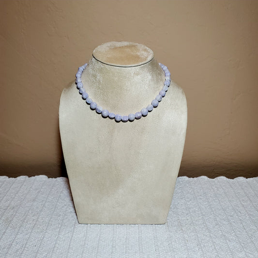 Lilac Jadeite Necklace | Handcrafted Jewelry in Door County