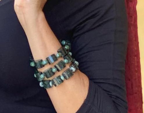 Authentic Jade  Bracelet | Door County Jewelry by Wendy Carpenter | SALE ITEM