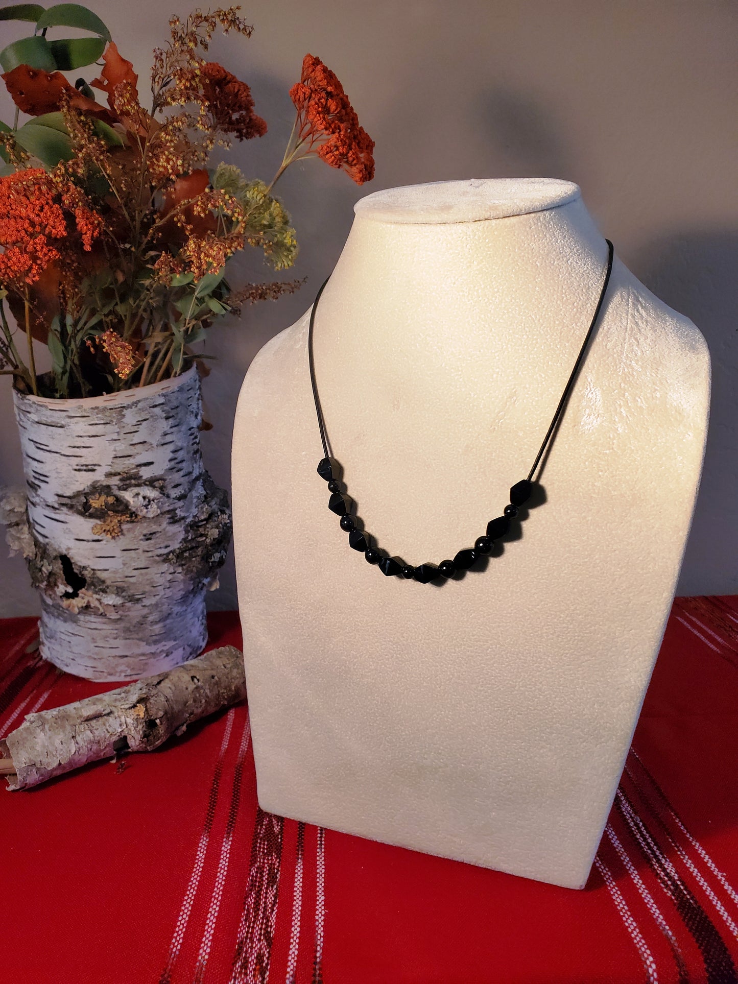 Black Jade Necklace Designs | Handcrafted Jewelry in Door County by Wendy Carpenter